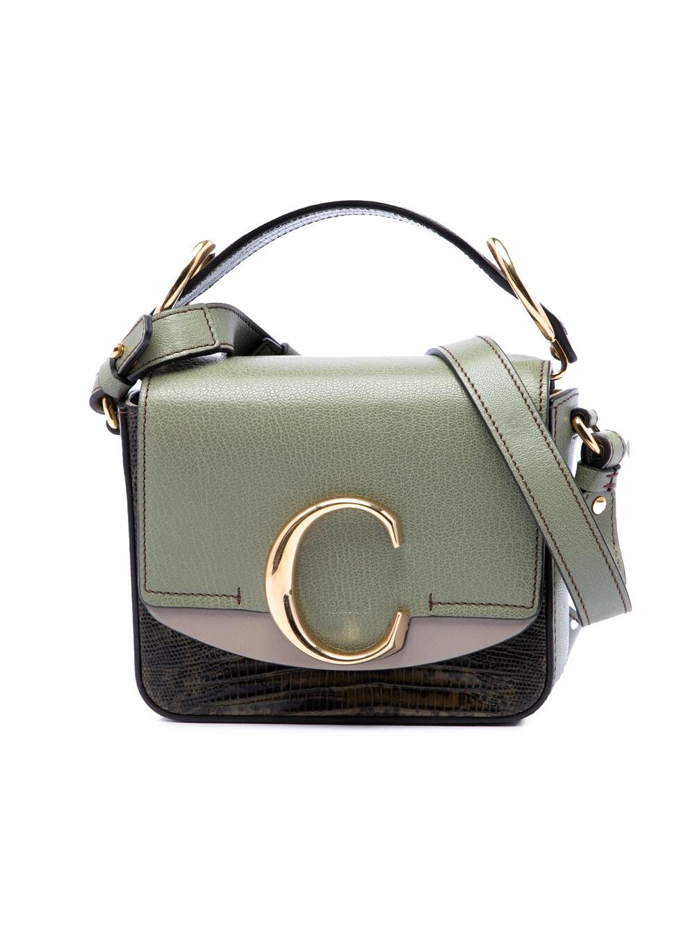 Chloe C Flap Bag Leather Mini #376164C60B